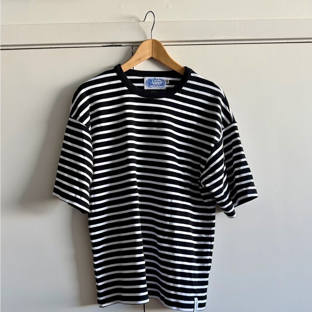 Breton Shirt Co oversized shirt sleeved striped shirt M - Picture 4 of 4